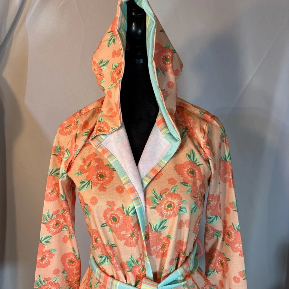 Matilda Jane Dream Chasers Winding Down Hooded Robe Cottagecore Size L (12-14)